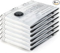 GRIFEMA GH83-8, 6 Pack Vacuum Storage Bags 100x80 cm - Reusable Space Saver Bags for Blankets, Duvets, Clothes, Seasonal Clothing & Travel Luggage Storage