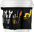 5 Gallon Bucket Tool Organizer,Car Wash Bucket Organizer | Multi-Purpose with 6 Mesh Pockets for Tool Storage,Universal 5 Gallon Buckets Tools Bag for Car Detailing & Care