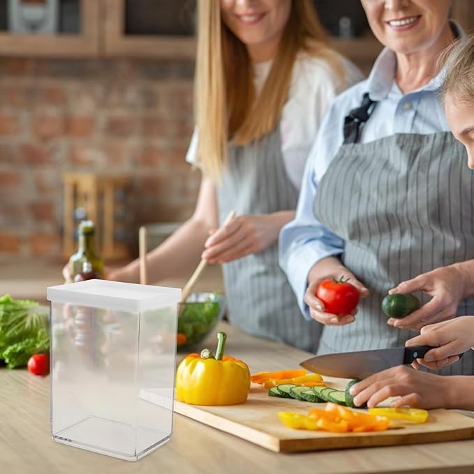 SUPVOX PC Airtight Refrigerator Storage Box 900ml Food Preservation Container for Fridge and Freezer Kitchen Organization