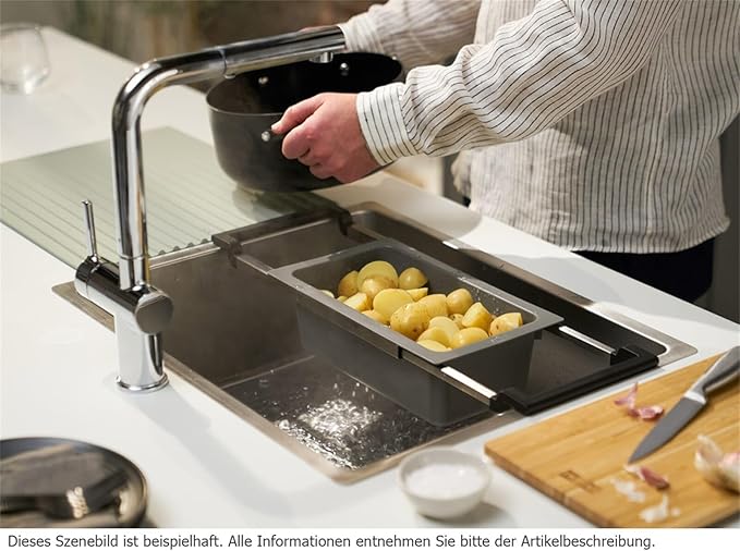 FRANKE All-In Universal Kitchen Sink Accessory System - AIUS100 , Gray