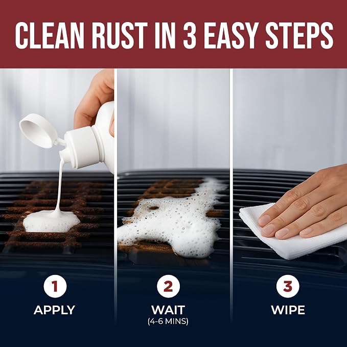 CLEAN MY STEEL Stainless Steel Rust Stain Remover Cream (17 Fl oz)