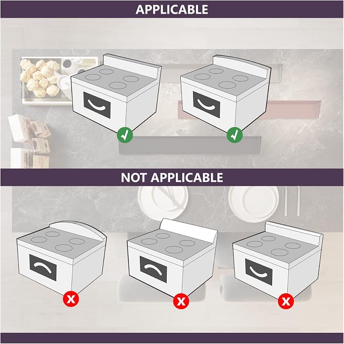 STUTOV Stove Shelf for Stove Top, Spice Rack Organizer, Easy Installation, Kitchen Storage Solution, with Standard 30" Length, Brushed Stainless Steel, Non Magnate (Stainless Steel)