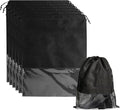 6 Pack Shoe Bags for Tall Boot Knee Travel High Boot Storage Organizers Bag -15.7‘’ X 19.6‘’, Black