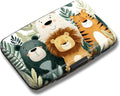 Maicican Credit Card Holder, Mini RFID Blocking Aluminum Wallet | Slim Metal Hard Case Travel Wallet ID Case for Women and Men, 4.3 x 2.9 Inches, Smiling Animals
