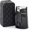 Covermates Keepsakes Can Opener Cover – Quilted Electric Appliance Protector for Kitchen Counter Storage – Dust & Stain Resistant – Washable Slip-On Design, Black