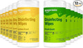 Amazon Basics Disinfecting Wipes, Lemon & Fresh Scent, Sanitizes, Cleans, Disinfects, Deodorizes, 340 Count (12 Packs of 85), Packaging May Vary