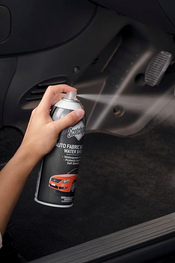 Scotchgard Auto Fabric & Carpet Water Shield, 20 Ounces (Two, 10 Ounce Cans)