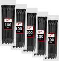 BethTie 14 Inch Black Zip Ties Heavy Duty 500 Pcs, 220 LBS Long Cable Ties | UV Resistant Big Zip Ties, Weatherproof, Extra Long Zip Ties, Self-Locking Cable Ties for Indoor and Outdoor Use