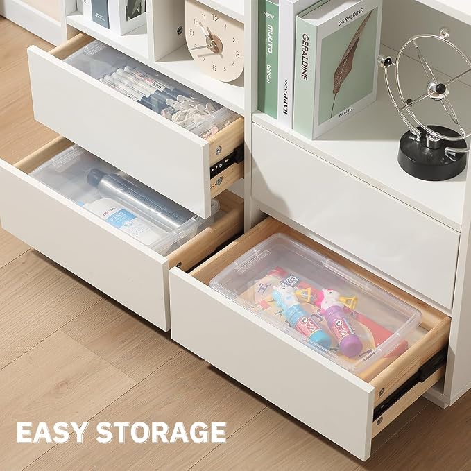 Shoe Storage Box Clear Plastic Stackable Storage box with Lid Durable Closet Containers for Shoes, Crafts and Art Supplies (10 Pack)