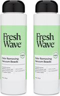 Fresh Wave Vacuum Odor Eliminating & Deodorizer Beads, 5.25 oz. | Pack of 2 | Safer Odor Relief | Natural Plant-Based Odor Eliminator | Odor Absorbers for Home | Keeps Vacuum Fresh Between Uses
