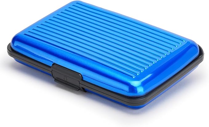 Women Credit Cards Holder,RFID Blocking Protection Aluminum Metal Wallet for Men Women Business Card Holder
