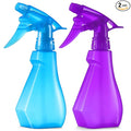 DilaBee 8oz 2-Pack Empty Spray Bottles for Cleaning Heavy Duty, Small Spray Bottle for Hair, Plant Mister, Squirt Bottle for Cats, Spritzer Bottles for BBQ - Blue & Purple Water Sprayer - BPA-Free