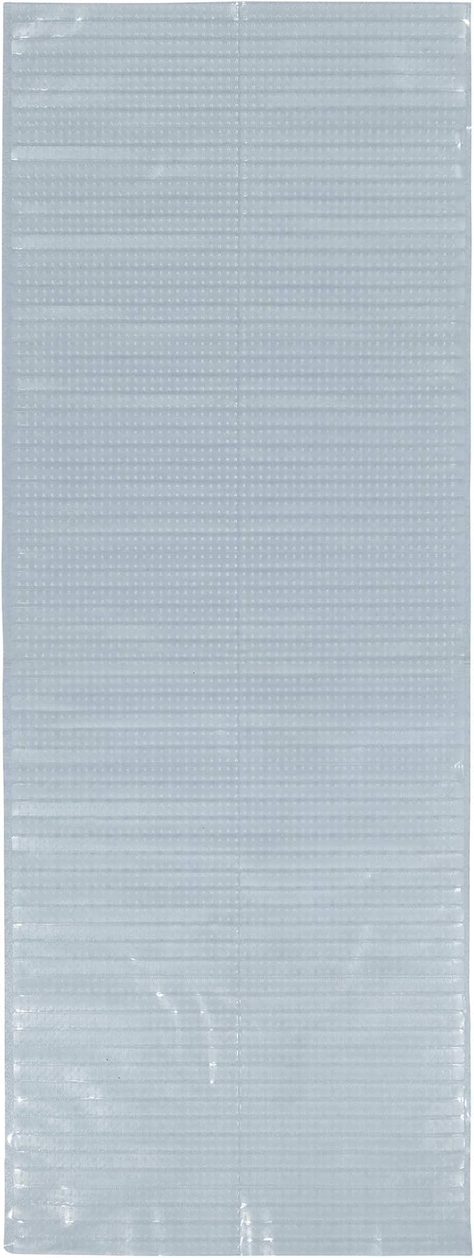 Sweet Home Stores Clear Plastic Runner Rug Carpet Protector Mat Ribbed Multi Grip High-spike (26x6)