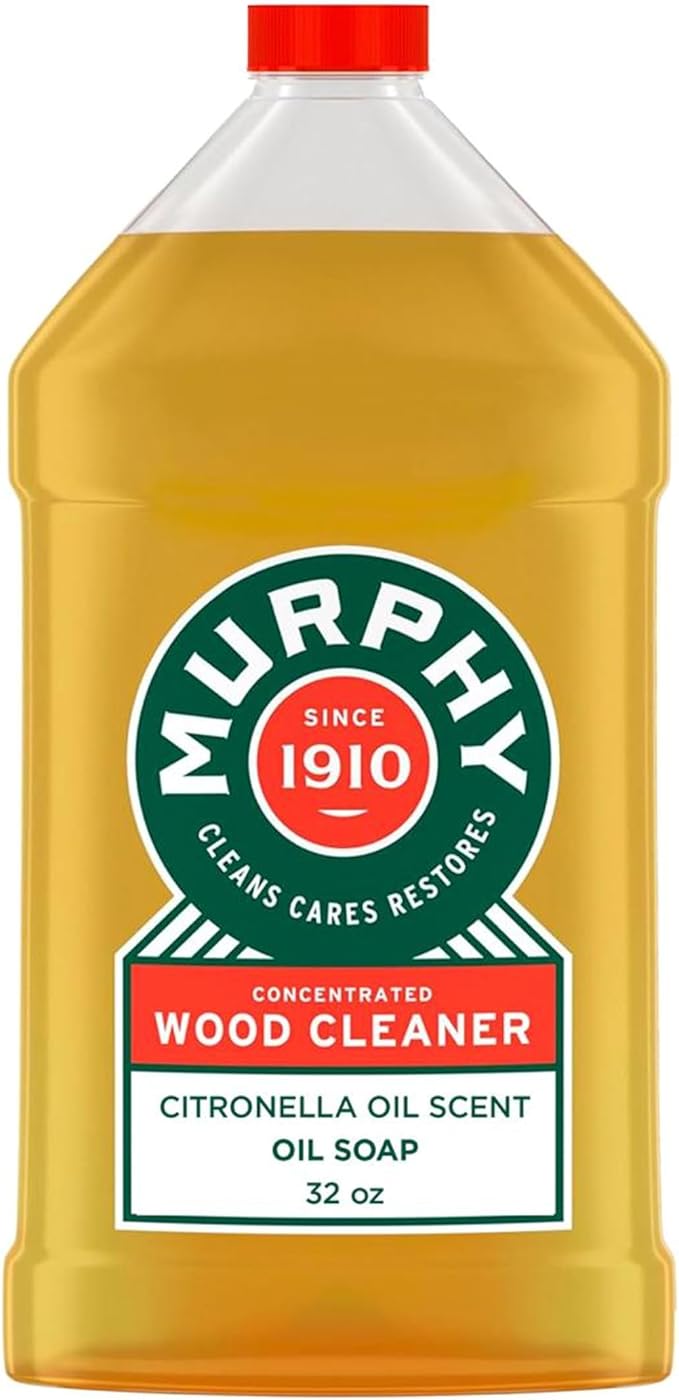 Murphy's Oil Soap Liquid Wood Cleaner, 32 Ounce
