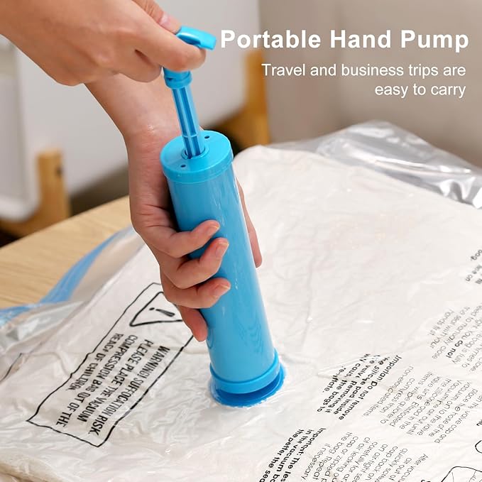 UPGOGO Vacuum Bags for Travel, Space Saver Vacuum Storage Combo (16 Pack)