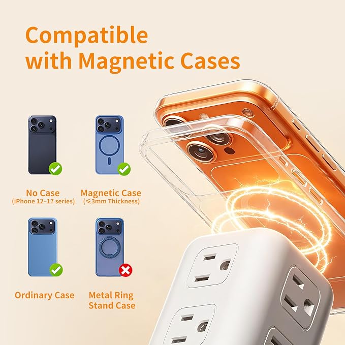 Extension Cord with Multiple Outlets, SMALLRT Surge Protector Power Strip Tower, 10FT Outlet Extender with 12 AC Outlets 4 USB, Power Strip with USB Ports for Home Office Dorm Room,Overload Protection