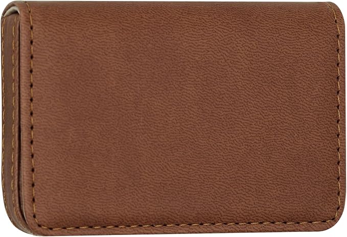 RFID Blocking Wallet - Minimalist Leather Business Credit Card Holder (A52-20)