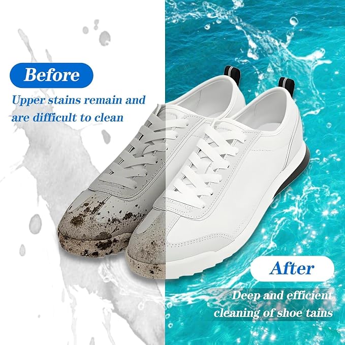 Shoe Washing Machine Bag,Laundry Shoe Bag for Washer and Dryer,Reusable Shoe Cleaning Bag for Sneakers,Tennis Shoes,With Self-locking Zipper, Microfiber Inside (Lite Blue - 2 Pack)