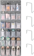 F-color Over the Door Organizer for Cruise - 24-Pocket Hanging Organizer | Tool-Free Mount with 4 Metal Hooks, See-Through Mesh Pockets, Lightweight & Foldable, Space-Saving for Travel and Daily Use
