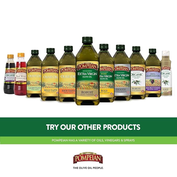 Pompeian Keto Blend Cooking Spray with Extra Virgin Olive Oil and Avocado Oil - (6 Pack) 5 Fl Oz - No Propellants - Mild, Buttery Flavor for Sautéing, Stir-Frying, and Roasting