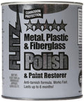 Flitz Metal Polish Paste - 2lb Can of USA-Made Polish for Solid Chrome, Stainless Steel, Aluminum- Non-Abrasive for Light Oxidation - Requires Manual Buffing - Not for Plated/Coated Surfaces (6 Pack)