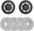 4Mop and 2 Mop Pad Plate Accessories for Dreame L20 Ultra/ L10s Ultra Gen2/ L10s Pro Ultra Heat/ X30 Ultra/ X40 Ultra/ X40 Master/ L40 Ultra, Board Holder Replacement Mop Tray Part Attachment