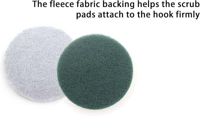 Heavy Duty Scour Pads, Non-Scratch Scrub Sponges, ULIFESTAR 5PCS Dish Scrubber Scouring Pads, Dual-Sided Reusable Household Scrub Pads for Dishes,Dish Cleaning Tool,Kitchen Scrubbers & Metal Grills