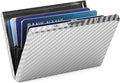 RFID Stainless Steel Credit Card Wallet Slim Metal Business Card Holder for Women Men