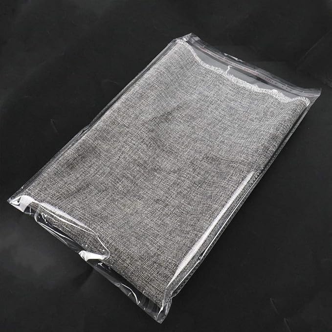 Resealable Cellophane Bags 10x13" 100pcs Clear Self Sealing Cello Bags Adhesive OPP Plastic Bags for Clothing T-shirt Pants Trousers A4 Magazines Crafts Packaging
