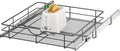 Pull Out Shelves - 23" W x 22" D Soft Close Pull Out Cabinet Organizer 1 Tier - Sliding Shelves with Shelf Liner - Heavy Duty Steel Wire Drawers for Kitchen Cabinets, Pantry, Bathroom