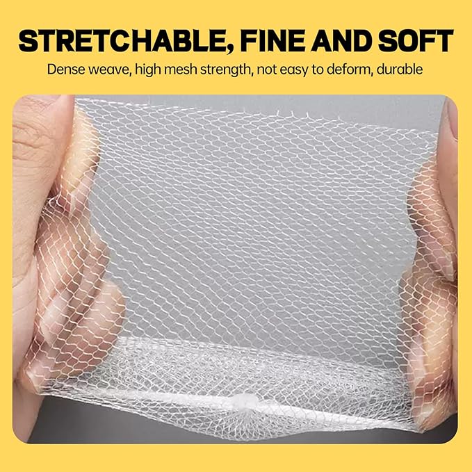 Kitchen Sink Drain Strainer Mesh Bag,Disposable Mesh Sink Strainer Bags for Collecting Kitchen Food Waste(100pcs) ﻿