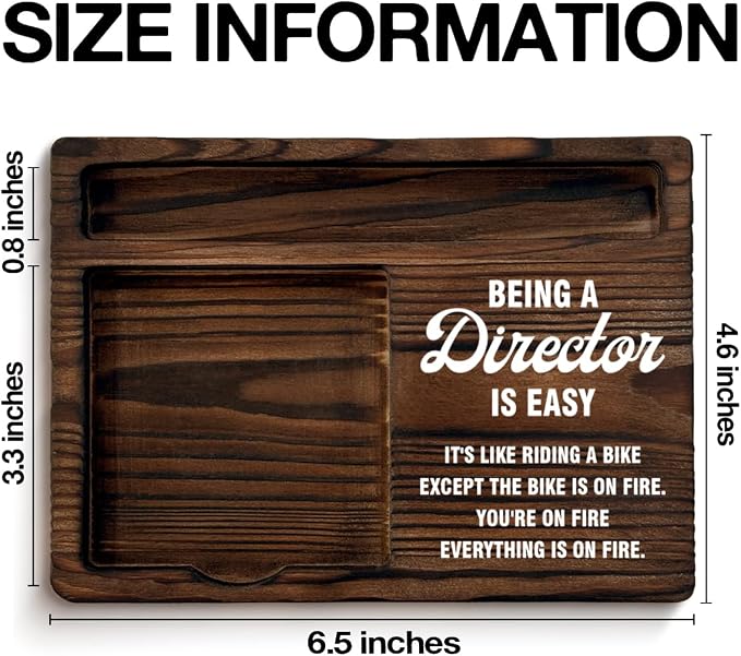 Funny Director Gifts for Women Men, Gifts for Directors Appreciation Thank You Birthday Christmas, Being a Director is Easy Sticky Note Holder Office Home Decor