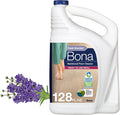 Bona Hardwood Floor Cleaner Refill - 128 fl oz - Lavender Thyme Scent | Residue-Free Floor Cleaning Solution Spray Mop and Spray Bottle Refill - For Wood Floors