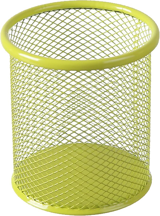Pen Holder Pencil Organizer Mesh Cup Marker Tape Clip Scissors Container for Office Desk School Student and Teacher