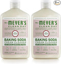MRS. MEYER'S CLEAN DAY Baking Soda Cream Cleaner, Cuts Grease, Scratch-Free Polish, Plant-Derived Cleaning Ingredients, Apple Blossom, 16 Fl Oz, Pack of 2
