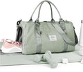 Gym Bag Womens Mens with Shoes Compartment and Wet Pocket Travel Duffel Bag for Women for Plane Sport Gym Tote Bags Swimming Yoga Waterproof Weekend Overnight Carry on Bag Hospital Holdalls