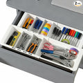 2pcs Drawer Organizer Expandable with Insert Adjustable Drawer Storage Tray Desktop Drawers Dividers to Organize and Store desk drawers organizer tray for Bathroom Office Kitchen