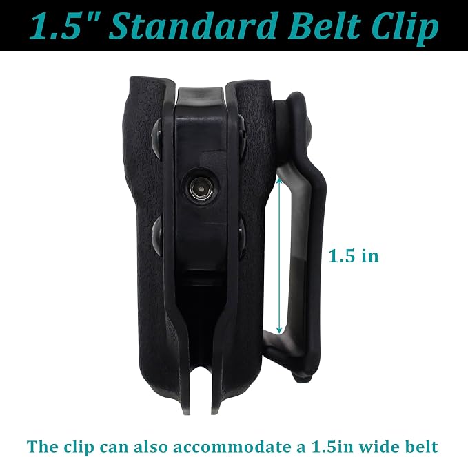 Universal Mag Carrier IWB/OWB Magazine Holster Fits for 9mm/.40 Double Stack, Right & Left Hand 2Pack
