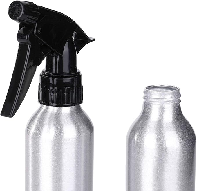 DOWEI 250ml Aluminum Empty Spray Bottles,2pcs Reliable Sprayer Empty Spray Bottles 250ml Aluminum Bottle for Hairdressing Tattooing Green Soap Flowers Water Sprayer Tool