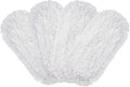 CLEANHOME Microfiber Mop Pads 4 Pieces for Floor Cleaning,Fit CLEANHOME Dust Mop: B09PBPGSJ3, Full Polyester Microfiber Replacement Pads