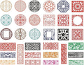 Seasonstorm Chinese Retro Window Pattern Aesthetic Diary Travel Journal Paper Stickers Scrapbooking Stationery School Office Art Supplies