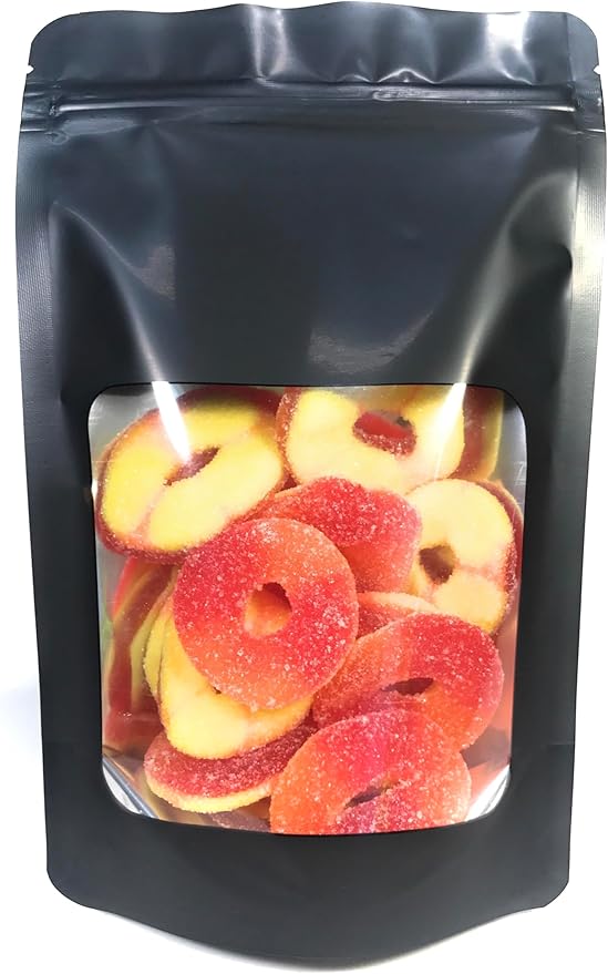 50 Pack Mylar 4 Mil Thick Smell Proof Bags: 4”x 5.5” | 5”x 8” | 6” x 9” Stand Up Zip Seal Foil Pouch. Food Grade. Travel, Storage and Display ROYPACK (Medium 5" x 8")