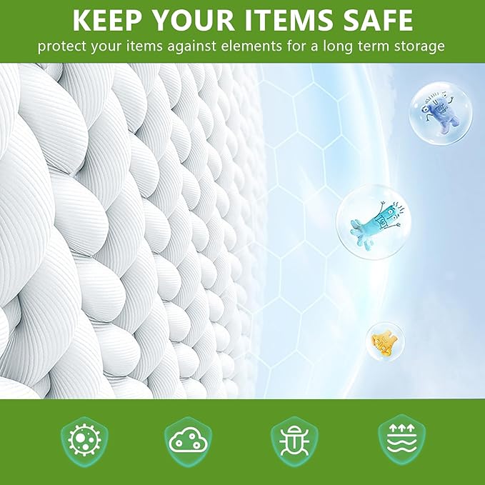Vacuum Storage Bags with Electric Pump, 8 Pack (4 Jumbo 4 Large Vacuum Seal Bags for Clothing) Storage Bags Vacuum Sealed Bags for Travel, Luggage, Bedding, Blankets