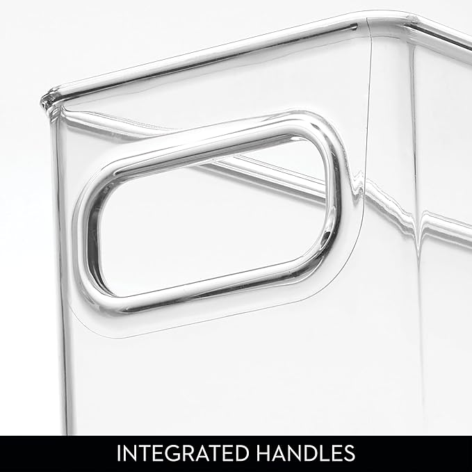 InterDesign Refrigerator and Freezer Storage Container – Deep Organizer Bin for Kitchen, Clear | Deep Organizer Bin, For Kitchen