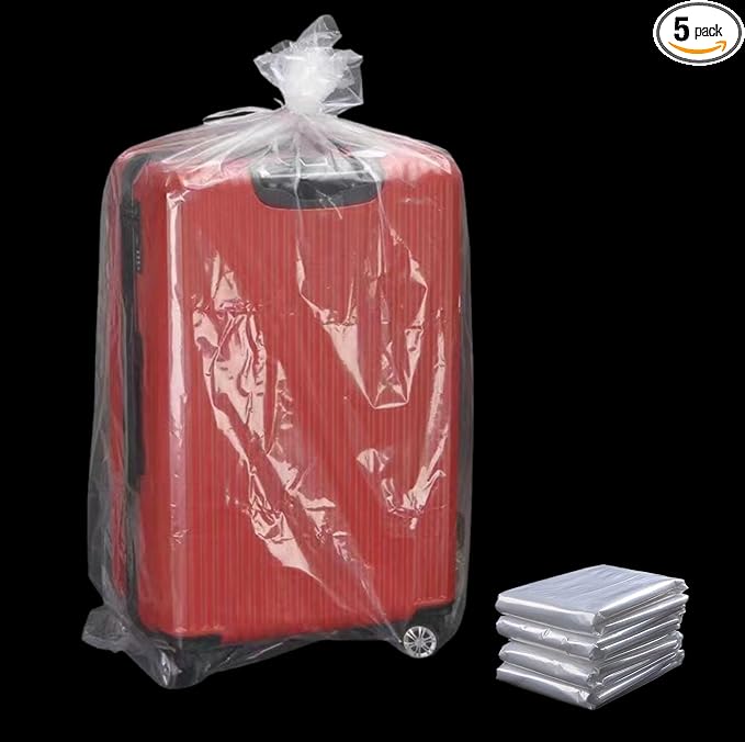 Extra Large Storage Bags 59x71 Inches Huge Plastic Bags for Furniture, Big Luggage, Industry Equipments, Business and Agriculture Use (5 pcs)