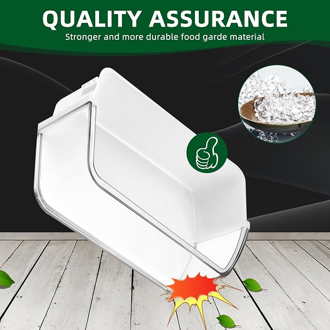 2 PACK DA97-12650A Refrigerator Door Shelf Bin (Right) fit for Sam-sung Refrigerator Parts RF260, RF261, RF263 Replaces DA63-06963 DA63-07104A - BY AMI PARTS