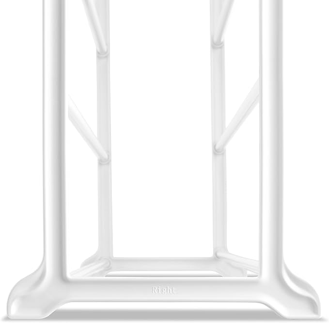 Whitmor 4 Tier 20 Pair Floor Shoe Rack - White