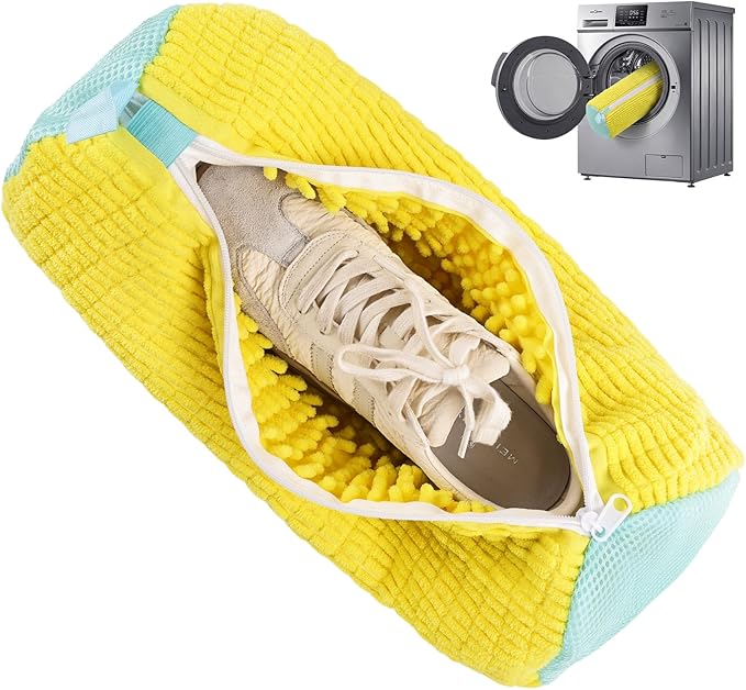 Shoe Washing Machine Bag Reusable Sneakers Tennis Shoe Cleaning Bags for Washing Machine and Dryer, Delicates Laundry Bags for Lingerie, Socks and More