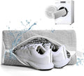 Aship Shoe Washing Machine Bag, Laundry Shoes Bag for Washer & Dryer - Reusable Shoe Cleaning Bag for Sneakers,Tennis Shoes, 360° Deep Cleaning With Self-locking Zipper for All Shoes Sizes - Gray,1PC