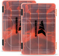 KastKing Tackle Boxes, Plastic Box, Plastic Storage Organizer Box with Removable Dividers - Fishing Tackle Storage - Box Organizer - 2 Packs /4 Packs Tackle Trays - Parts Box